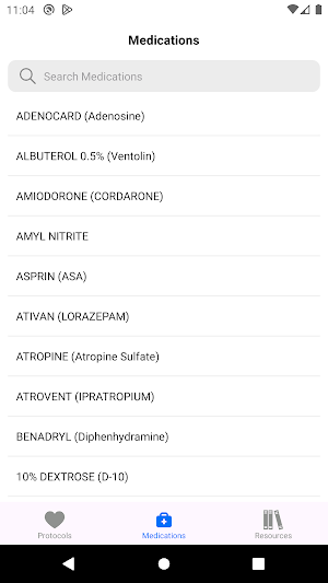 Mercy Health EMS Protocols Screenshot 2