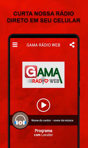 GAMA RÁDIO WEB Screenshot 1