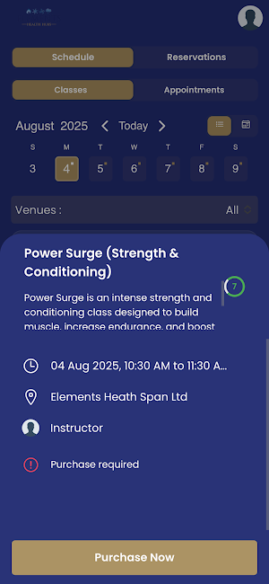 Elements Health Hub Screenshot 0