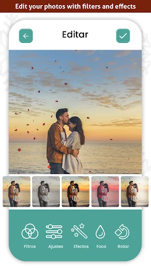 Christmas Frames editor Screenshot 2