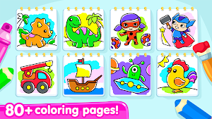 Coloring games for kids age 5 screenshot 8