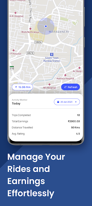 Taxina Driver Screenshot 1