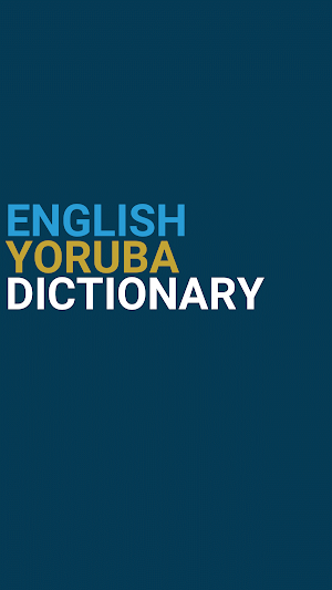English : Yoruba Dictionary Screenshot 0