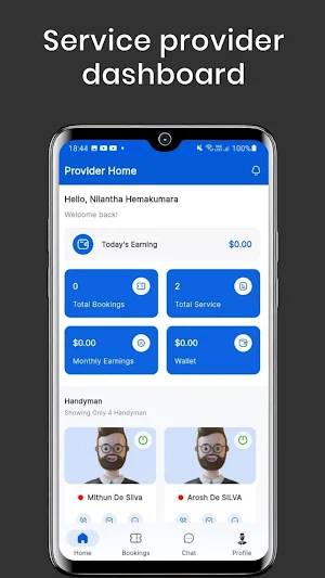 Fixaars for Providers Screenshot 2