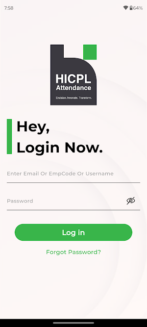 HICPL Attend Screenshot 1