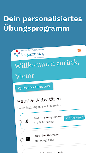 MyPhysio Katja Sonntag Screenshot 0