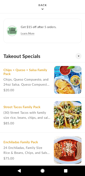 El Pitayo Mexican Kitchen Screenshot 2