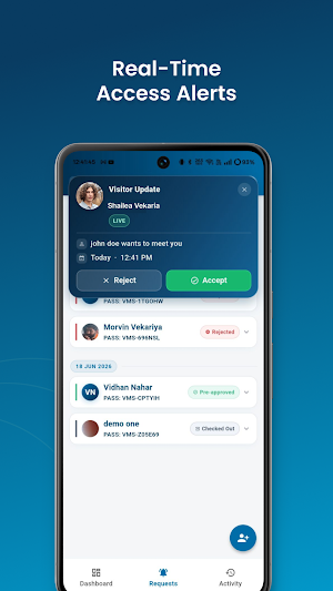WeekMate VMS Screenshot 2