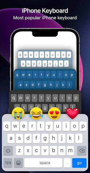 iPhone 15 pro keyboard -Emojis Screenshot 0