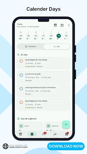 Daily Planner - Tasks & Habits Screenshot 2