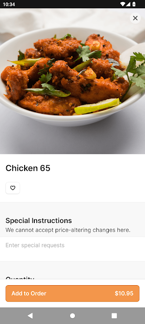 Grains Indian Cuisine Screenshot 2
