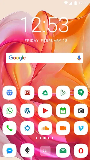 Theme of Motorola Razr 50 Screenshot 1