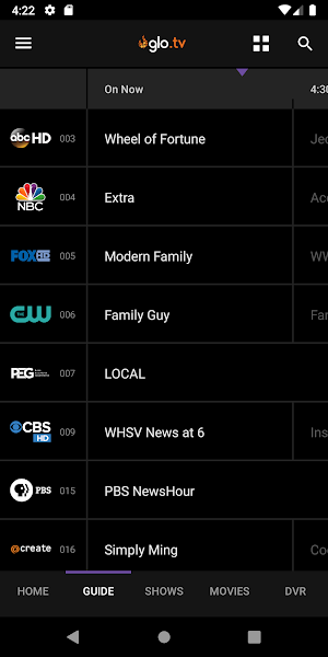 Glo TV Screenshot 1
