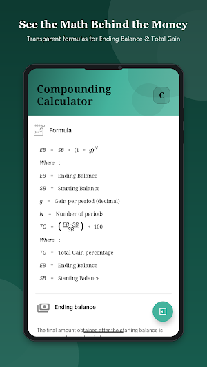 Compounding Calculator Screenshot 0