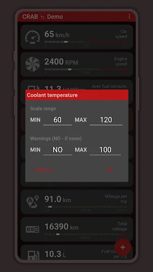 CRAB Car Scanner Screenshot 3