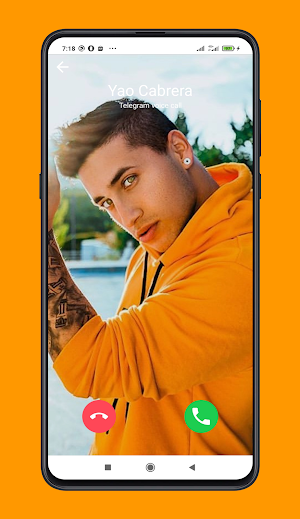 Yao Cabrera Call You - Fake Video Call Prank Screenshot 1