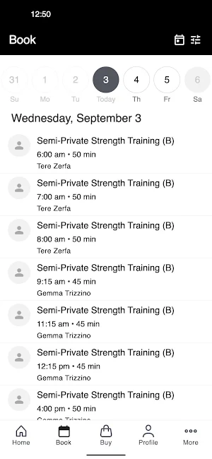 PUSH Fitness PGH Screenshot 1