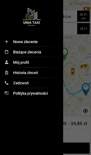 Unia Taxi Polska Screenshot 1