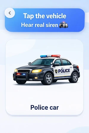 Toddly: Vehicle Sounds Screenshot 1