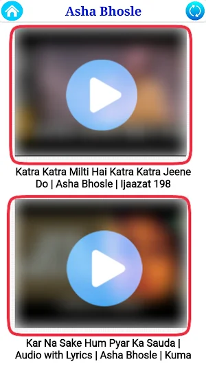 Asha Bhosle All Video Songs Screenshot 0