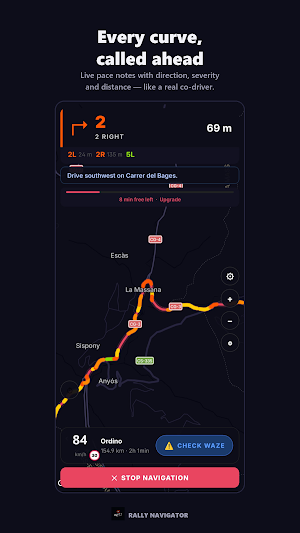 Rally Navigator: Co-Driver Screenshot 1