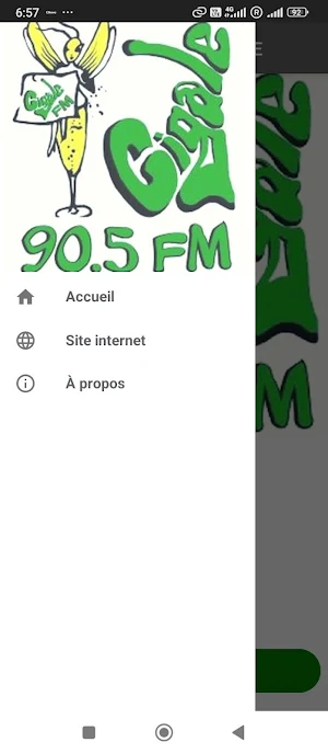 Cigale FM CHAMPAGNE Screenshot 2