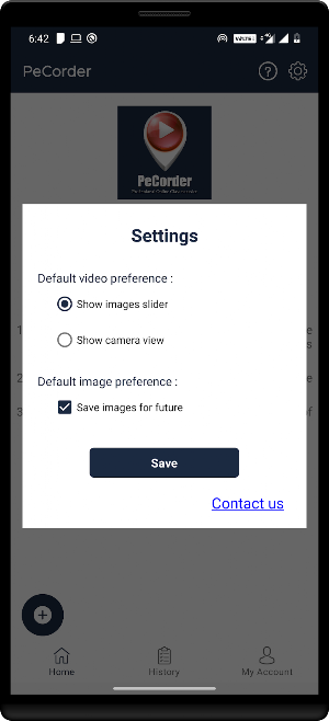PeCorder - Professional Online Class recorder Screenshot 1