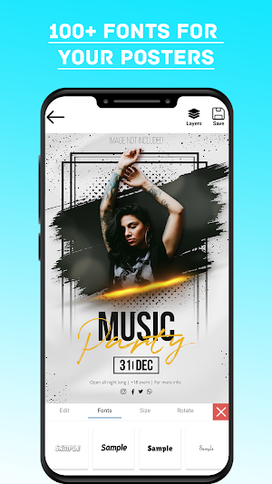 Poster Maker - Flyer Design Screenshot 3