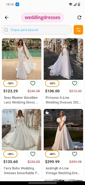 Cheap Shopping Wedding Dresses Screenshot 1