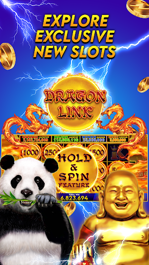 Lightning Link Casino: Free Vegas Slots! 10M Bonus Screenshot 0
