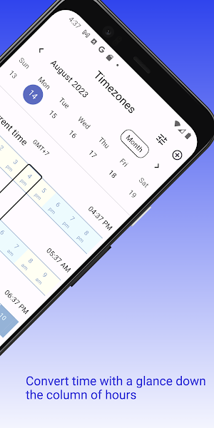 World Time Zones Converter Screenshot 1