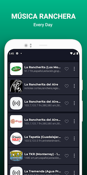 Música Ranchera Mexicana Screenshot 2