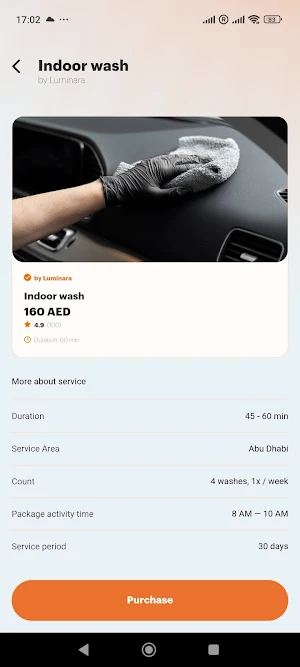 Luminara Car Care Screenshot 3