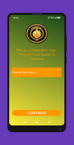 YellowStopwatch Screenshot 0