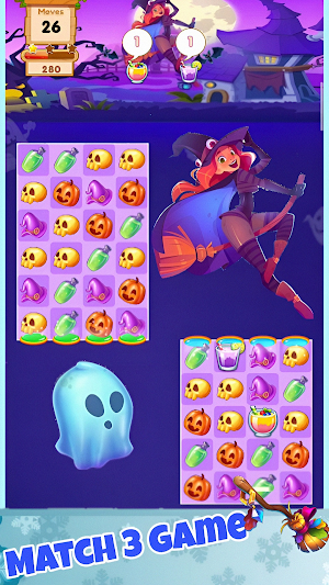 Witch Island: match3 game 2024 Screenshot 2