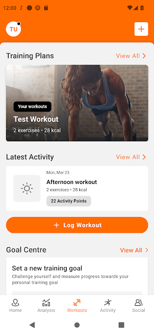 VAN DER VEN TRAINING Screenshot 3
