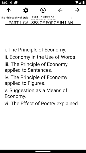 Book, The Philosophy of Style Screenshot 1