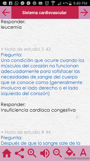 Anatomía y fisiología 2900 concept y cuestionarios Screenshot 3