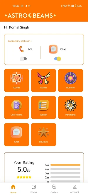 Astrobeams - Astrologers Screenshot 0