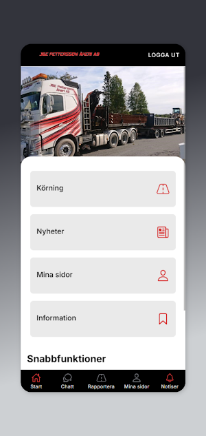 J&E Pettersson Åkeri i Stugun screenshot 1