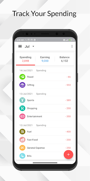 Mentioner: Money Manager , Exp Screenshot 0
