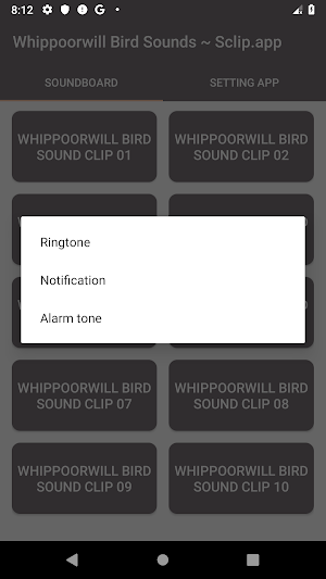 Whippoorwill Bird Sound Collections ~ Sclip.app Screenshot 3