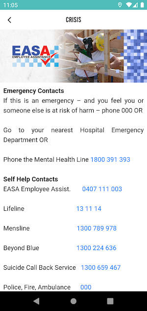Employee Assistance Services Screenshot 2