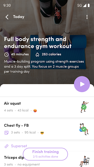 Femmora fit Screenshot 2