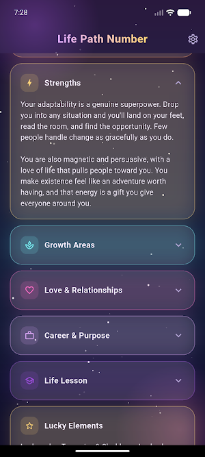 Life Path Number Screenshot 3