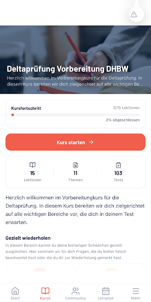 Deltaprüfung Vorbereitung Screenshot 0