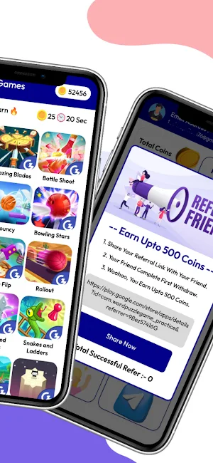 mCoin: Play & Get Redeem Code Screenshot 1
