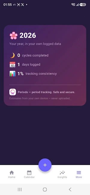 CycleCare: Period Tracker Screenshot 2