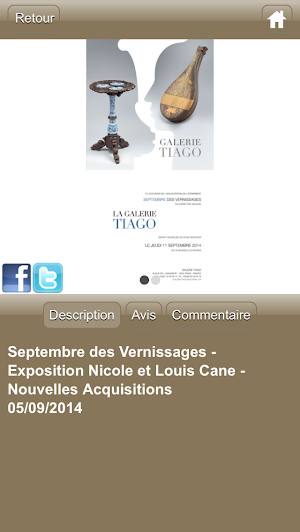 Galerie Tiago Screenshot 2