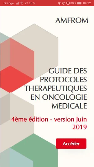 Guide Thérapeutique d'Oncologie AMFROM Screenshot 0